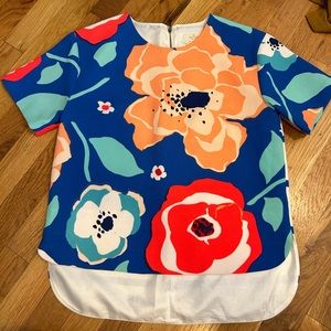Kate Spade Ramona floral blouse